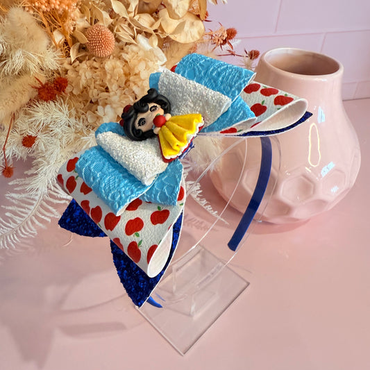 Mega Headband - Red Apple Princess