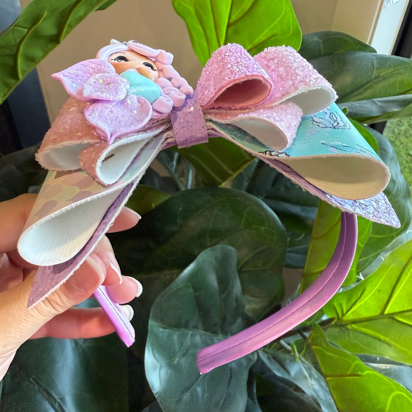 Mega Headband - Mermaid Purple