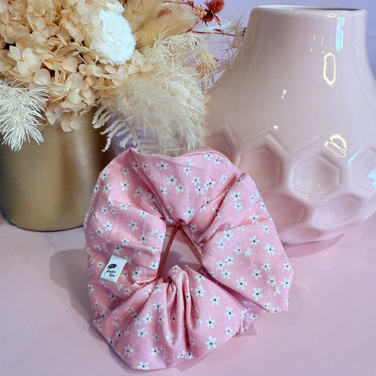Scrunchie - Sweet pink floral