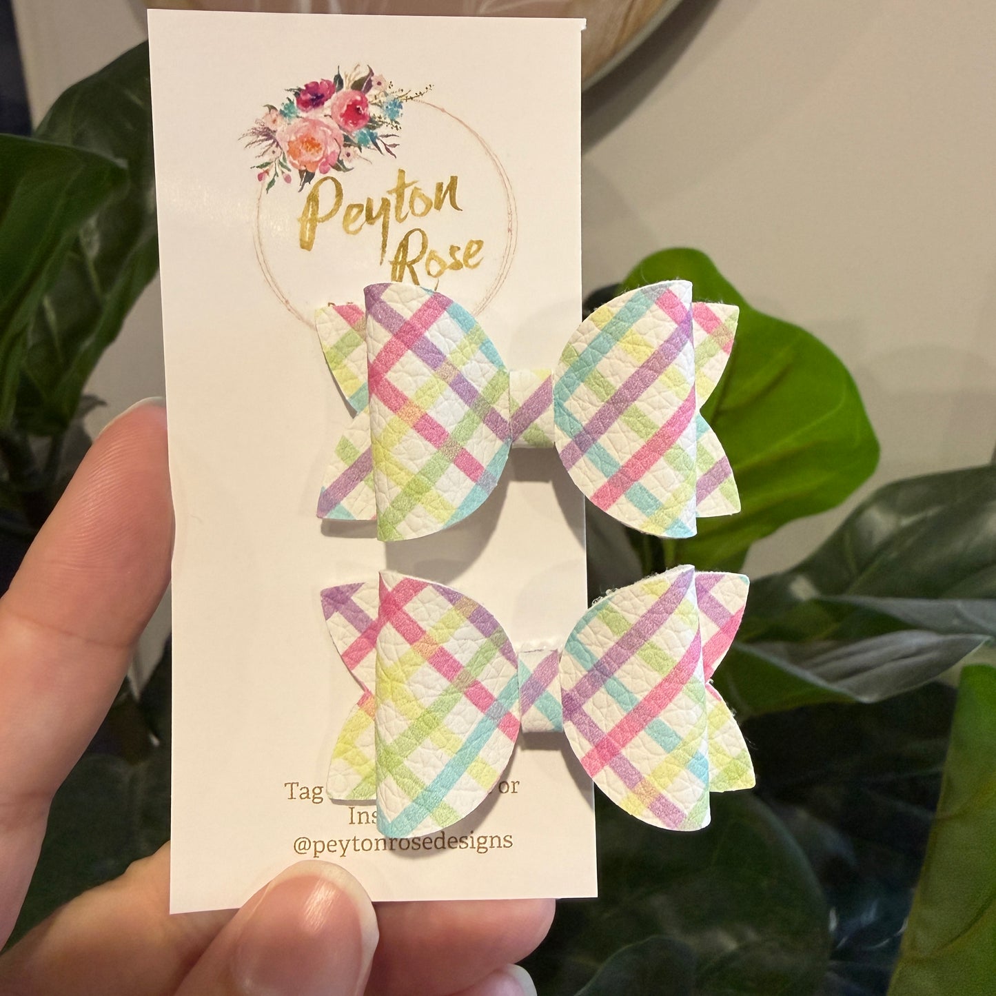 Betty Bow - Pastel Stripe