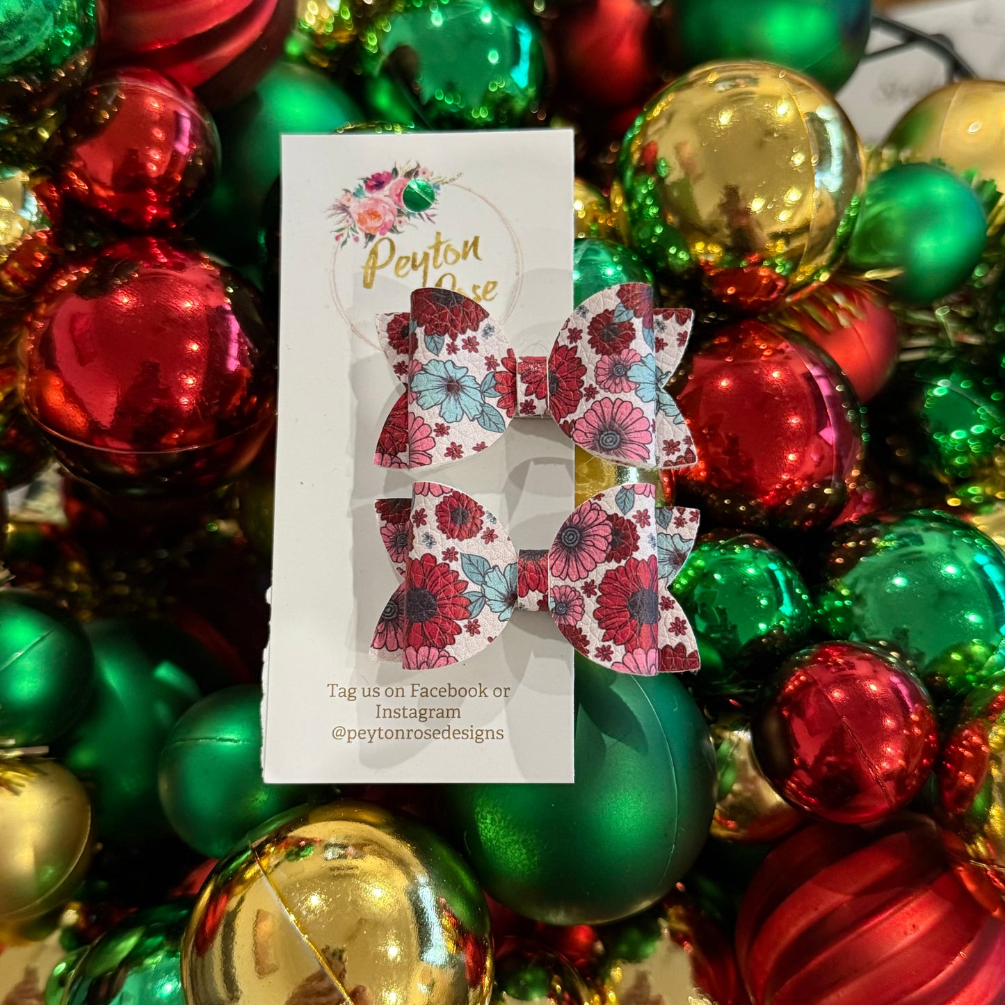 Betty Bows - Christmas floral