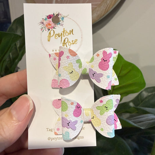 Betty Bow - Pastel Marshmallow Bunnies