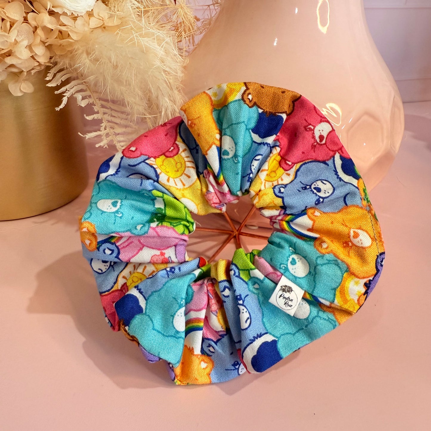 Scrunchie - Rainbow bears