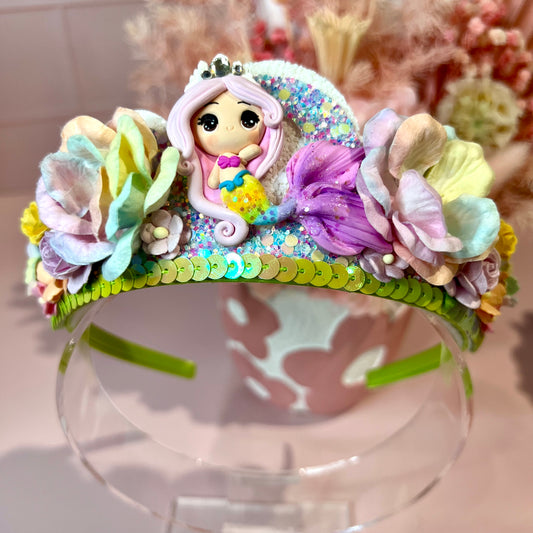 (Tiara / Crown - Mermaid Pastels