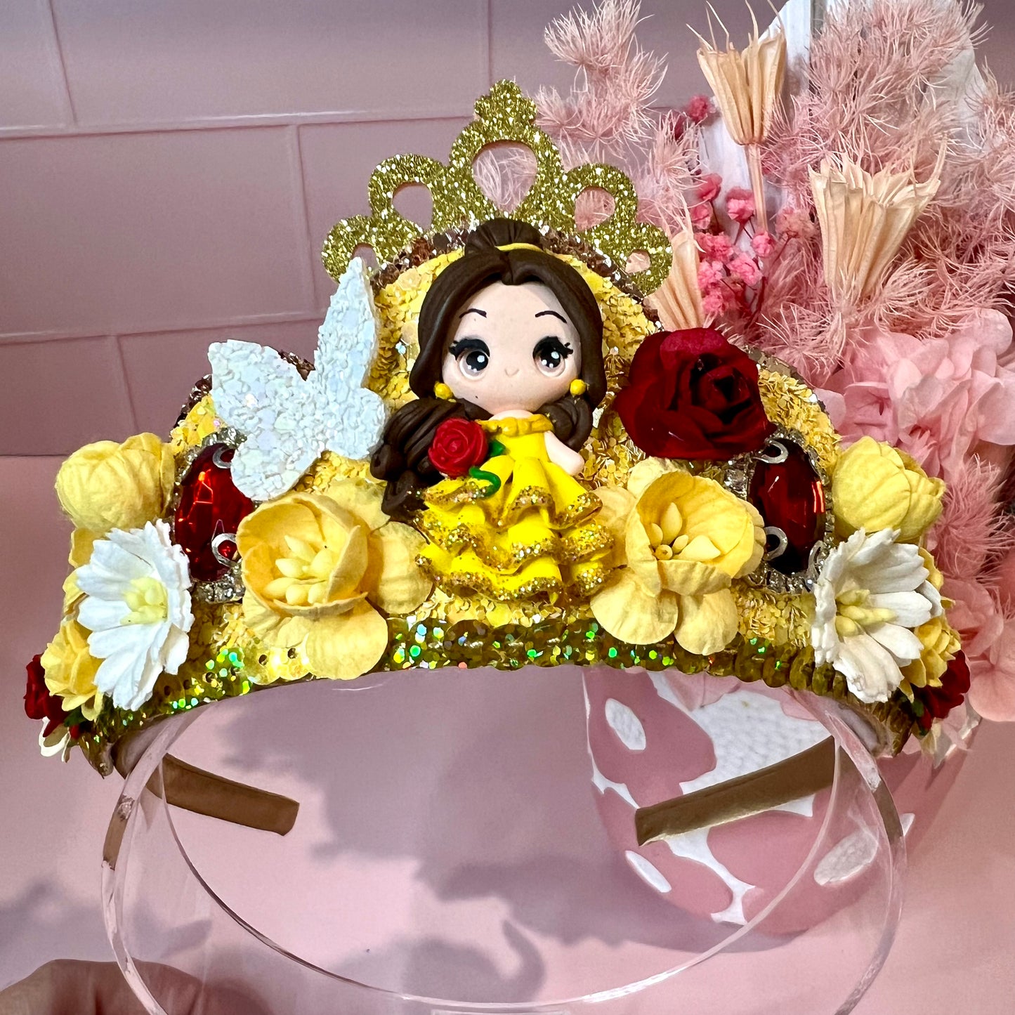 Tiara / Crown - Red Rose Princess themed