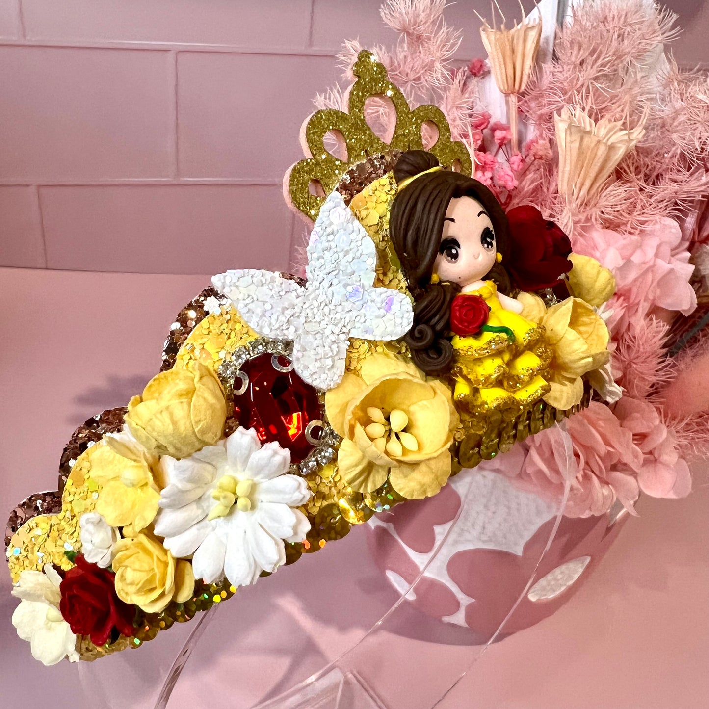 Tiara / Crown - Red Rose Princess themed