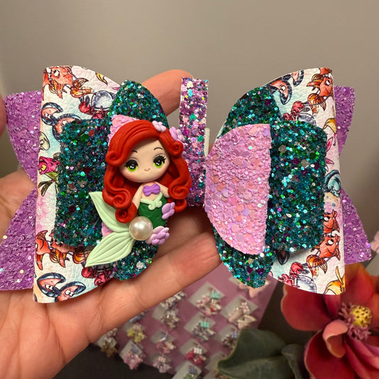 Mega Headband - Mermaid Princess (red hair)