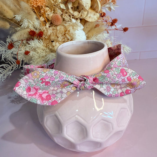 Top Knot - Pink Floral