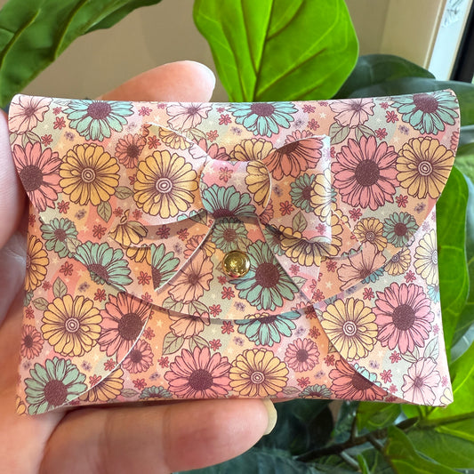 Coin Purse - Boho floral