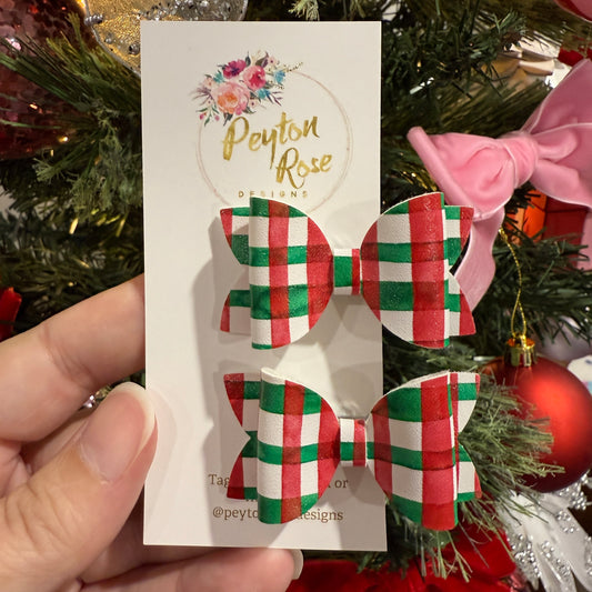 Betty Bows - Christmas Gingham