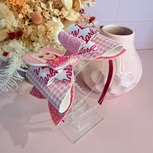 Mega Headband - Hot Pink Girl