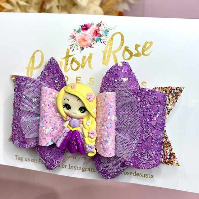 Deluxe Princess Bow - Girl in Tower themed