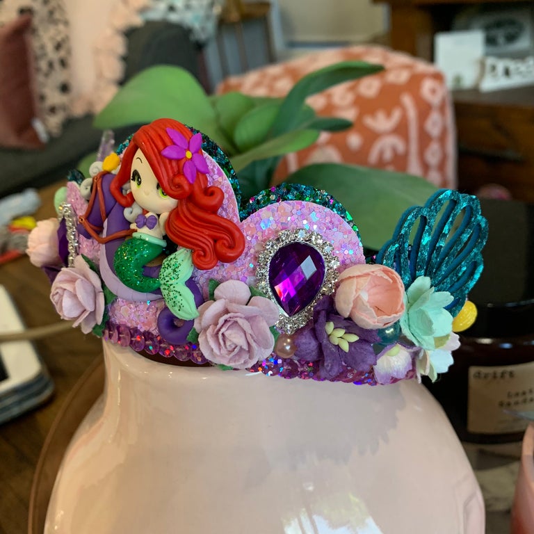 Tiara / Crown - Mermaid Princess (Red hair) themed