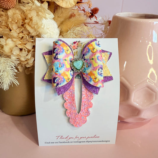 Snap Clip Bow - Little Ponies