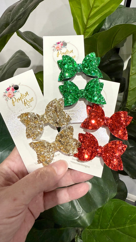 Betty Bows - Glitter Gold