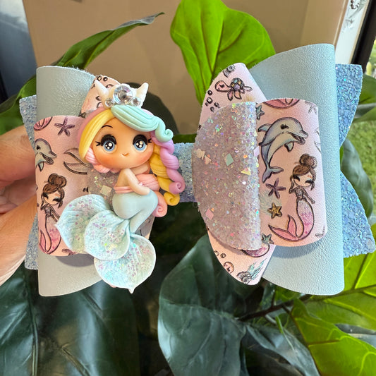 Mega Headband - Mermaid Pastel Blue