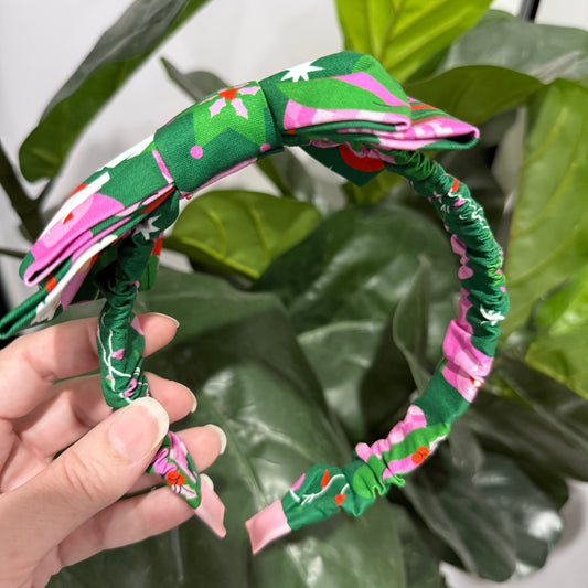 Christmas Headband - Cowboys Santa