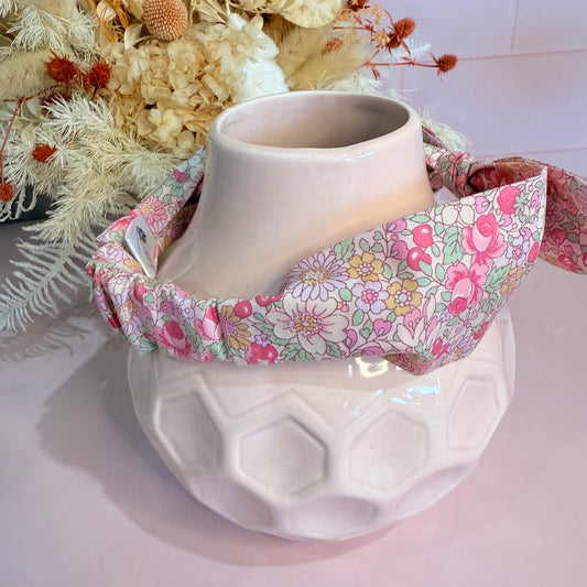 Top Knot - Pink Floral
