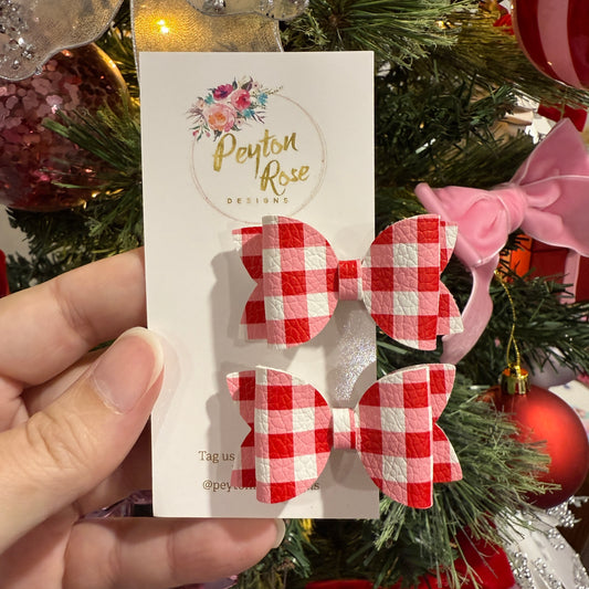 Betty Bows - Red Gingham