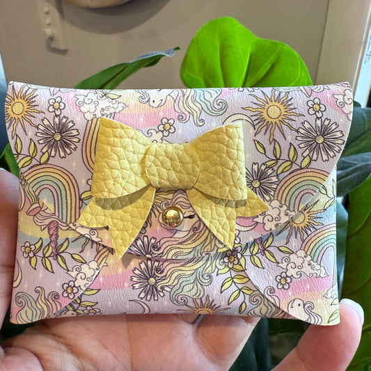 Coin Purse - Pastel Unicorns