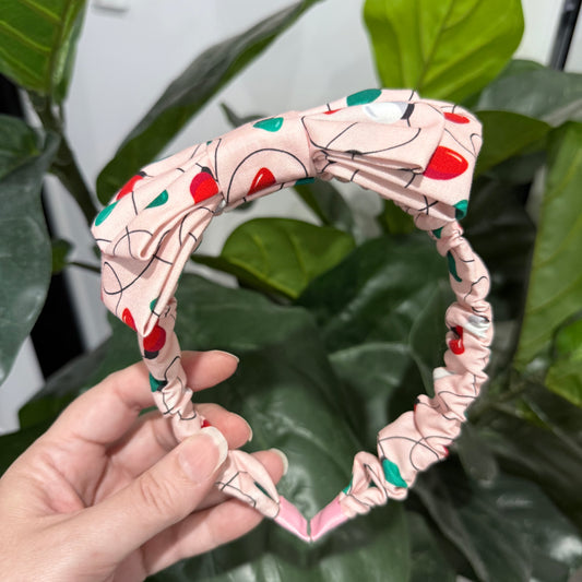 Christmas Headband - Christmas Lights
