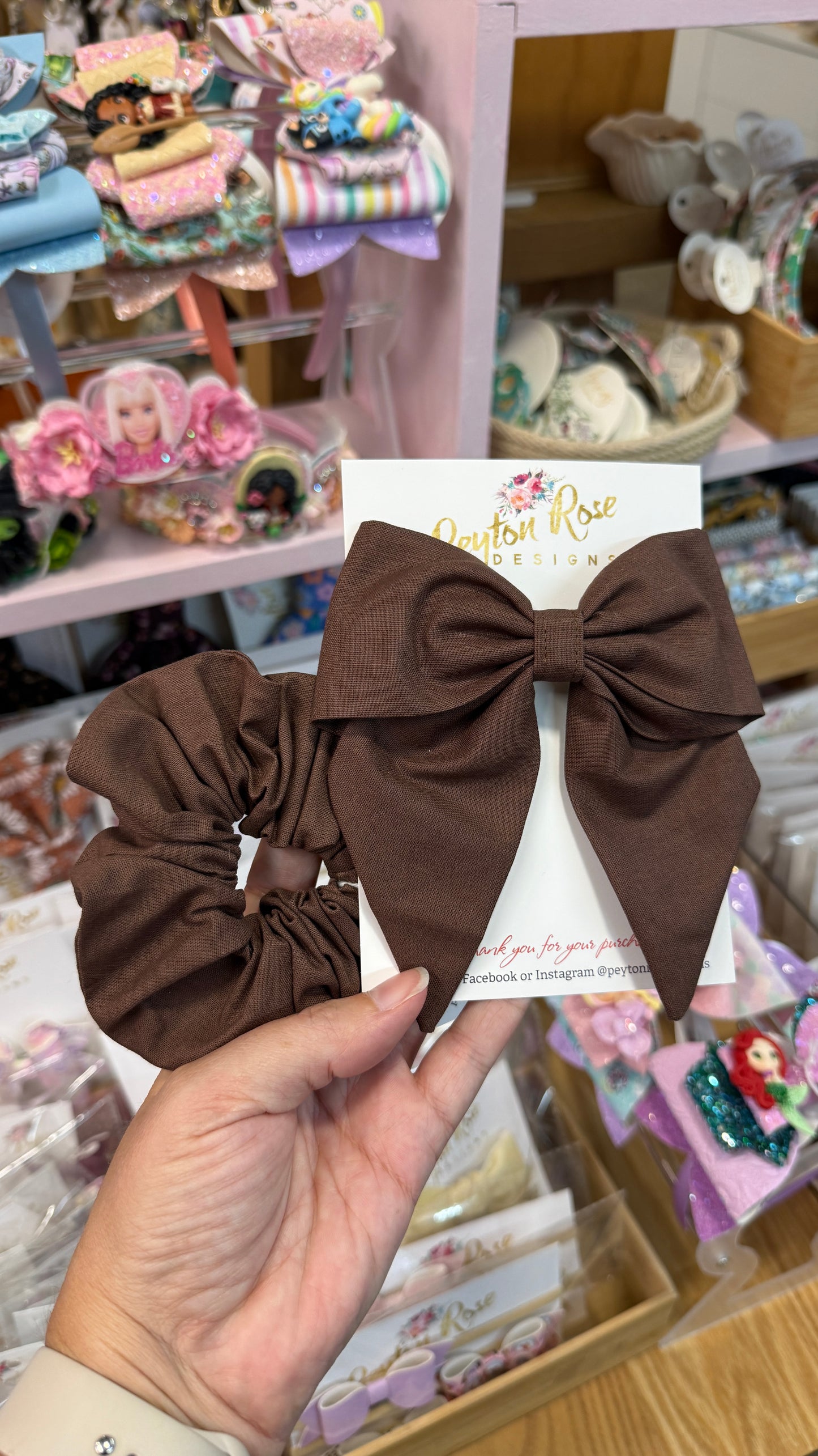 Scrunchie - Chocolate