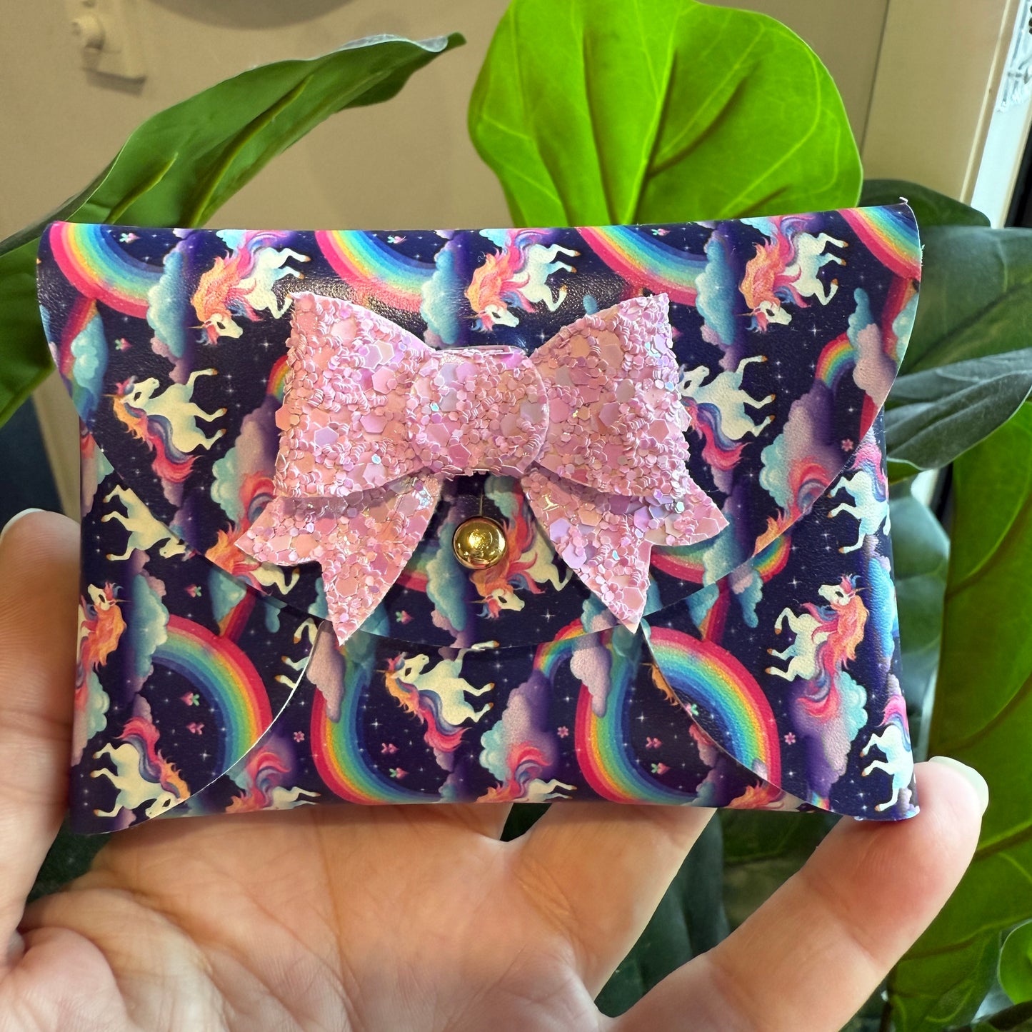 Coin Purse - Unicorn Rainbows