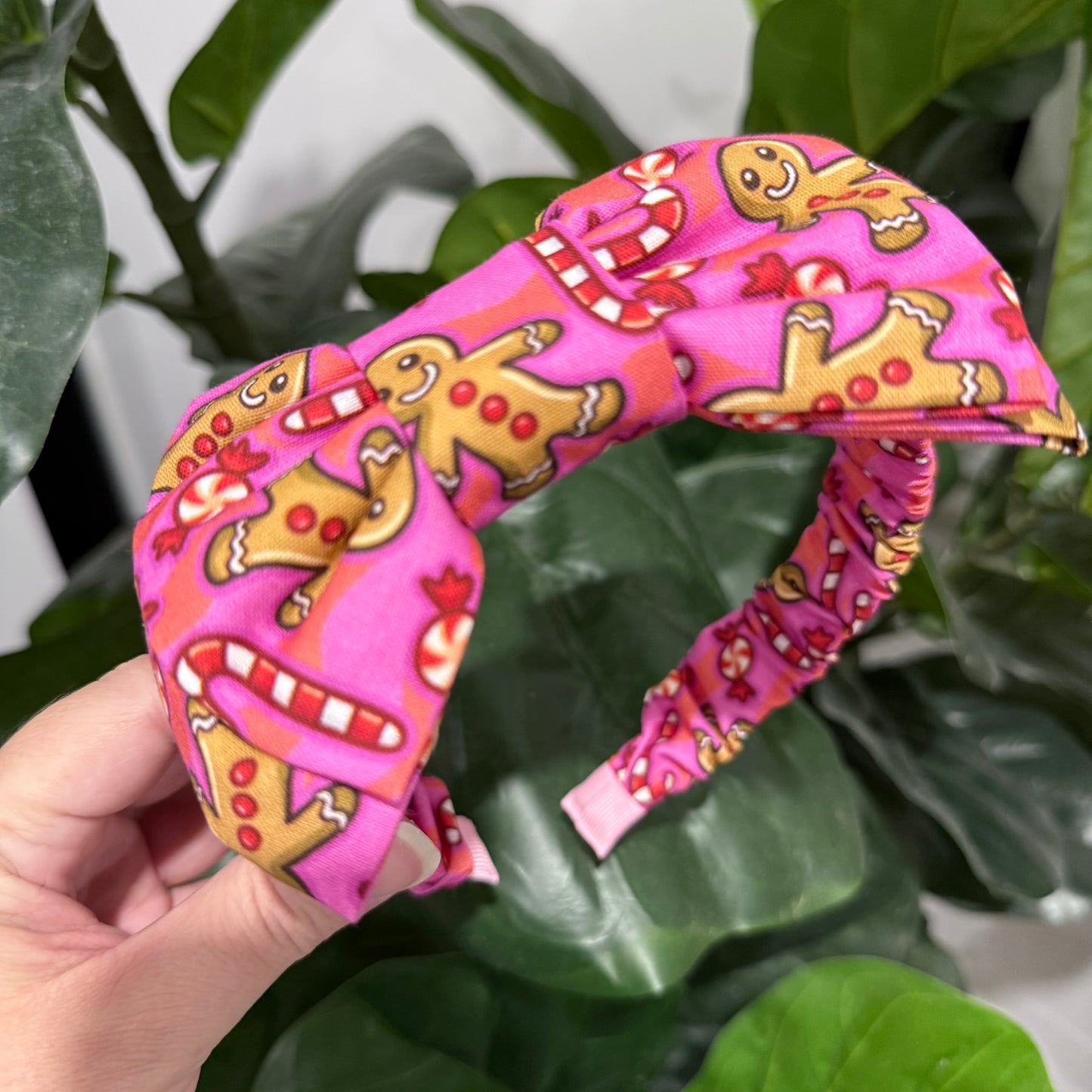 Christmas Headband - Gingerbread