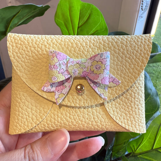 Coin Purse - Lemon floral