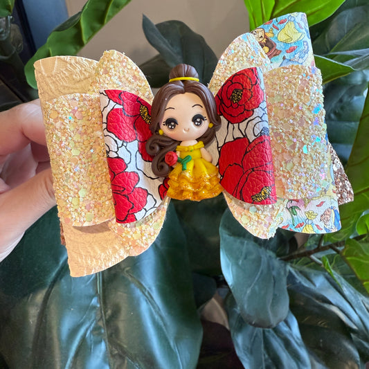 Mega Headband - Red Rose Princess