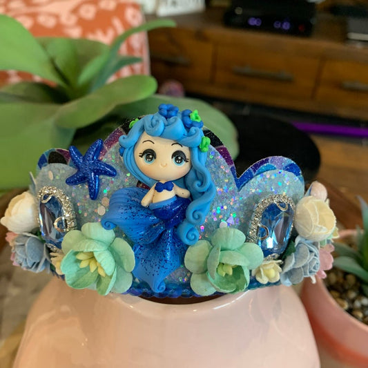 Tiara / Crown - Mermaid Blue
